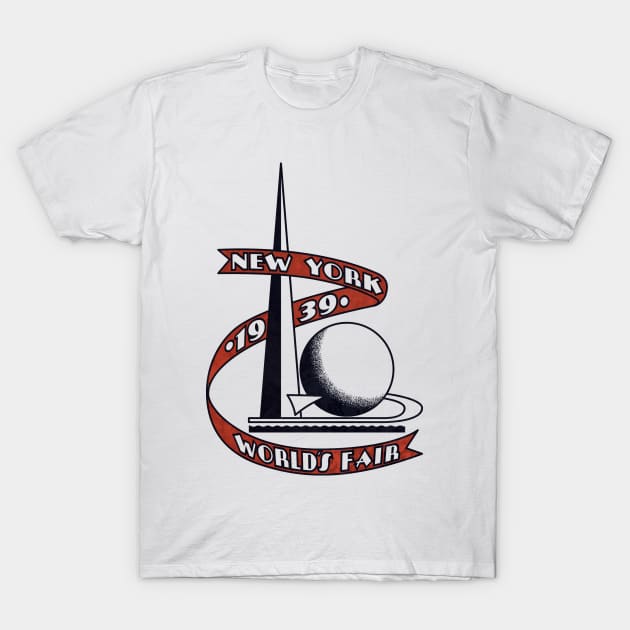 1939 World's Fair T-Shirt by ThreeSpeed